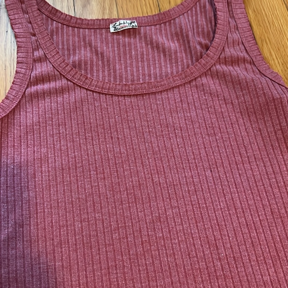 Free People Ribbed Tank Top - Picture 2 of 4